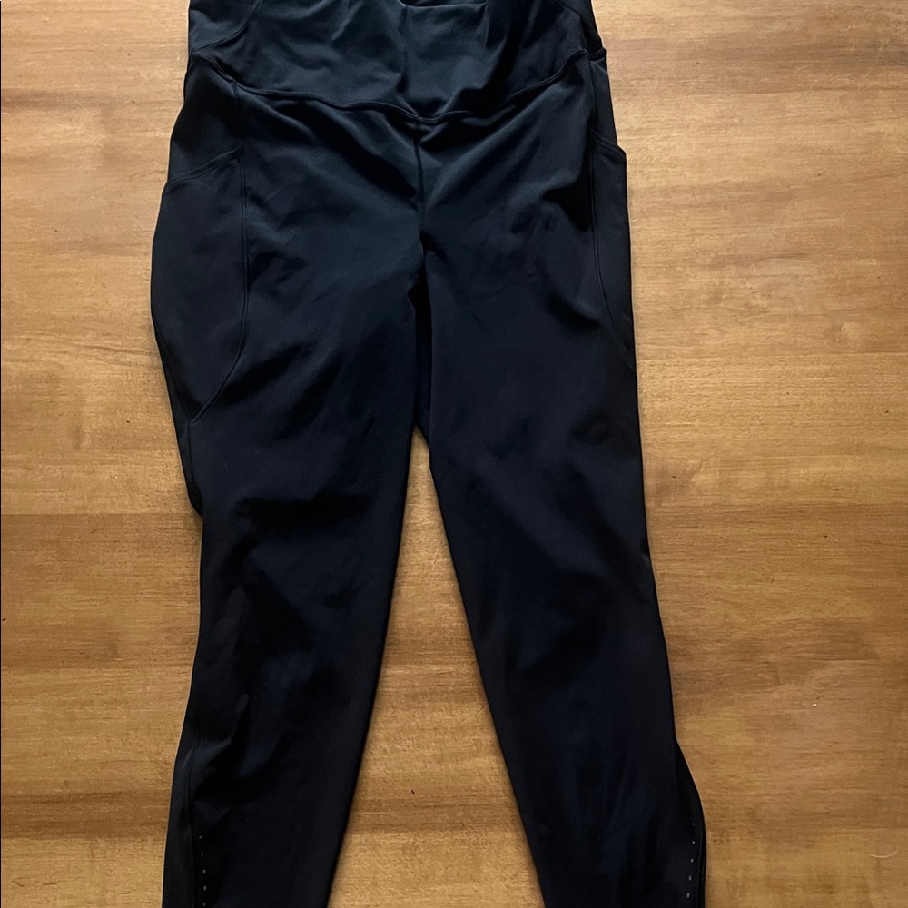 lululemon athletica Fast and Free High Waist Leggings- Black